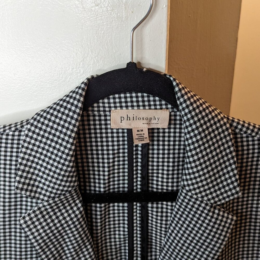 Philosophy Blazer Gathered Sleeves